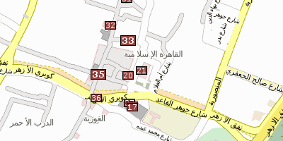 Sayyidna-al-Husain-Moschee Kairo Stadtplan