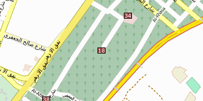 Stadt der Toten  Stadtplan